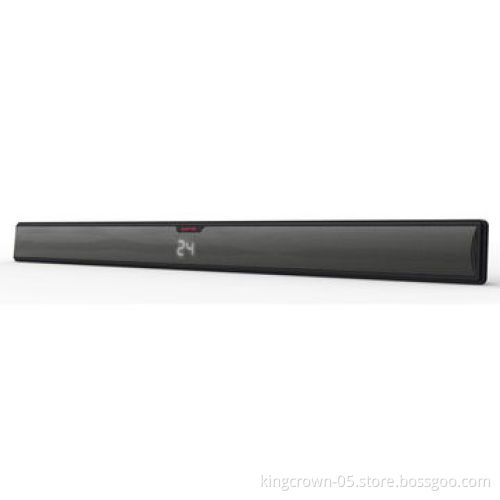 New design 2.0CH sound bar with Bluetooth LED display